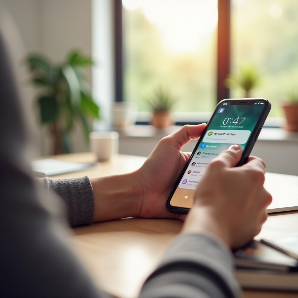 how to show location on photos iphone