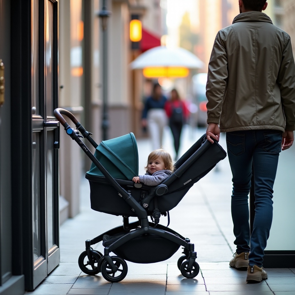 double stroller that fits through doors