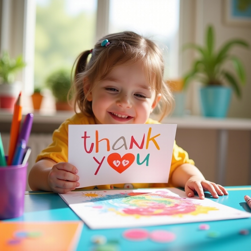 thank you cards for kids