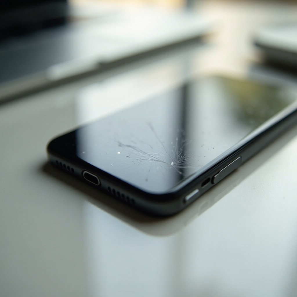 iphone camera glass scratched