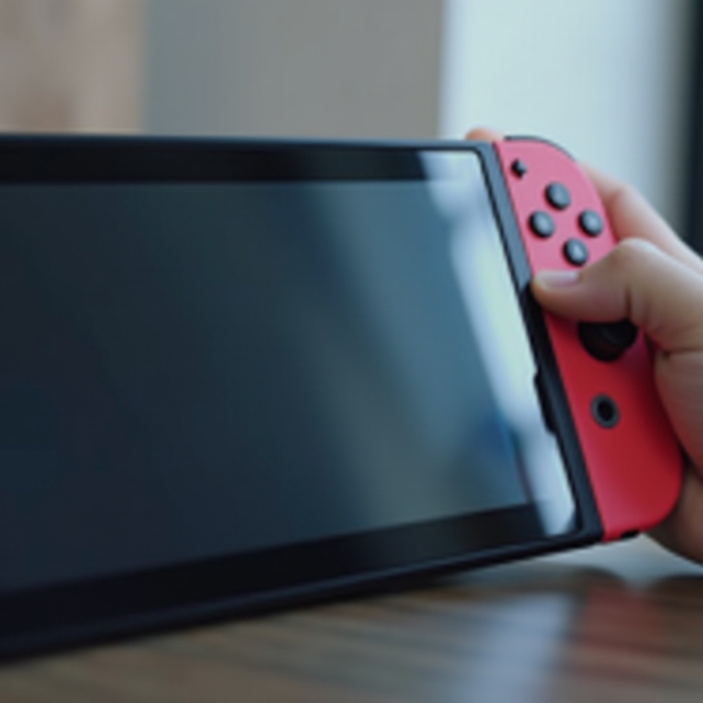 how to clean nintendo switch screen